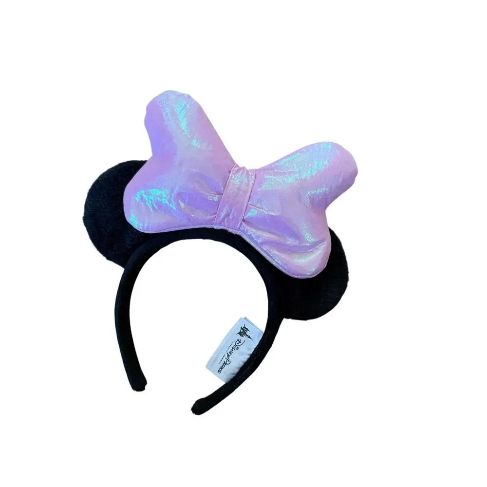 Disney Parks Pink bow Minnie Mouse light up head band‎